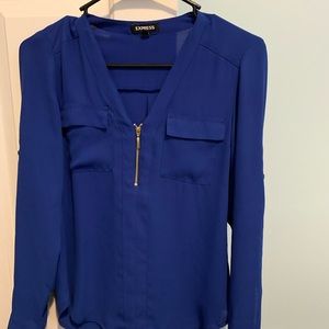 ❌ SOLD ❌Express portofino zipper blouse